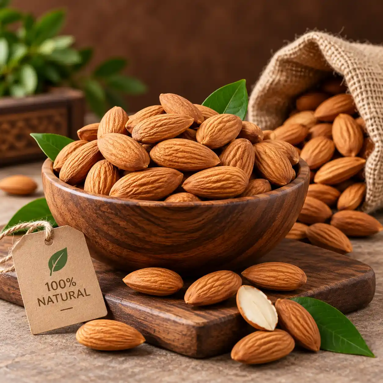 Fresh Almonds