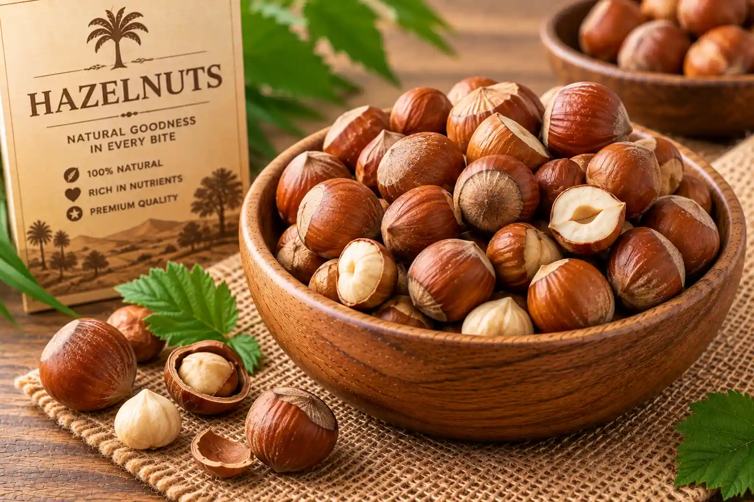 Fresh  Hazelnuts